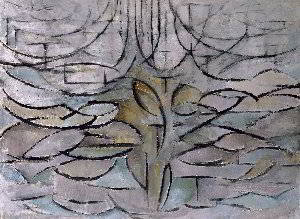 Piet Mondriaan: Bloeiende appelboom, 1912