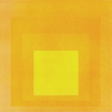 Josef Albers: Homage to the Square: Soft Spoken (1969).
Olieverf op masoniet, 48 x 48 cm. The Josef and Annie Albers Foundation