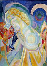 Robert Delaunay: Nu à la coiffeuse (1915)