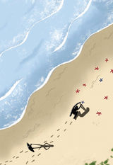 Illustratie uit: Strip op de horizon